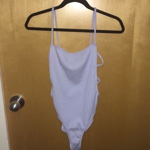 Purple bodysuit